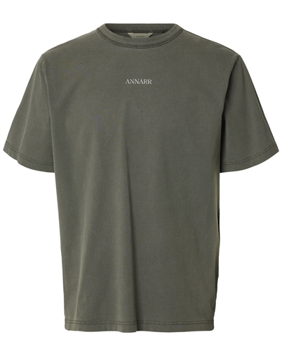 ANNARR - ANRRo Location T-Shirt - Black Olive